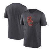 USC Trojans Men's Nike Charcoal SC Interlock Legend T-Shirt